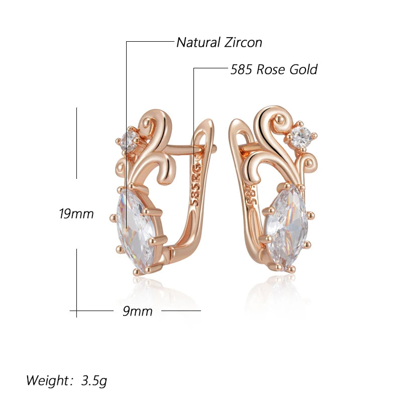 High Quality Daily Fancy Gold Colour Earrings 005