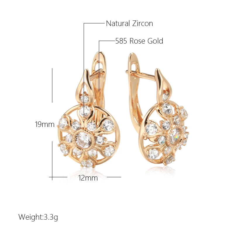 Trendy Fashion Magic Grace Forge Earrings 033
