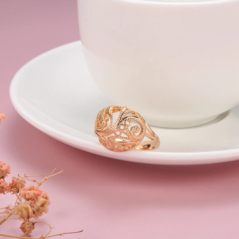 Trendy Rose Gold Colour Rings