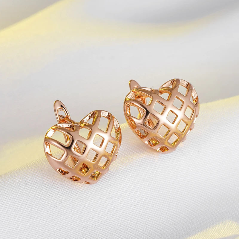 High Quality Daily Fancy Gold Colour Earrings 060