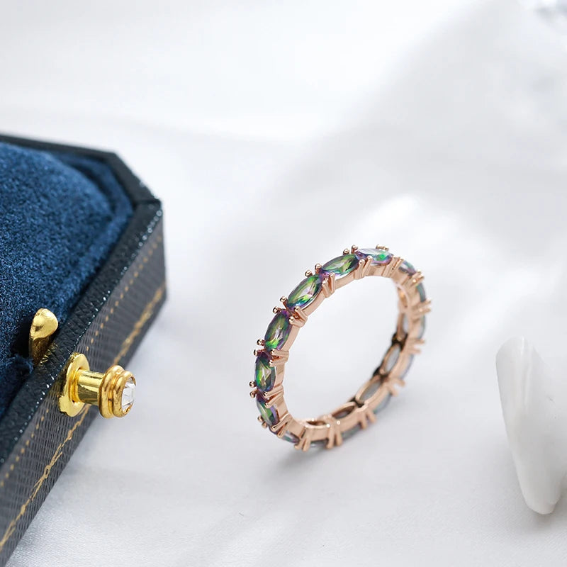 Best Luxury Shiny Gift Natural  Ring For Women 001