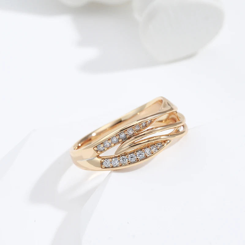 Simple Geometry Cross Fashion Design Ring