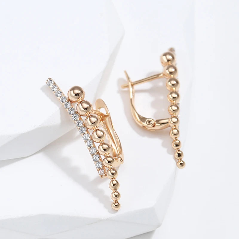 High Quality Daily Fancy Gold Colour Earrings 070