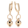 High Quality Daily Fancy Gold Colour Earrings 012