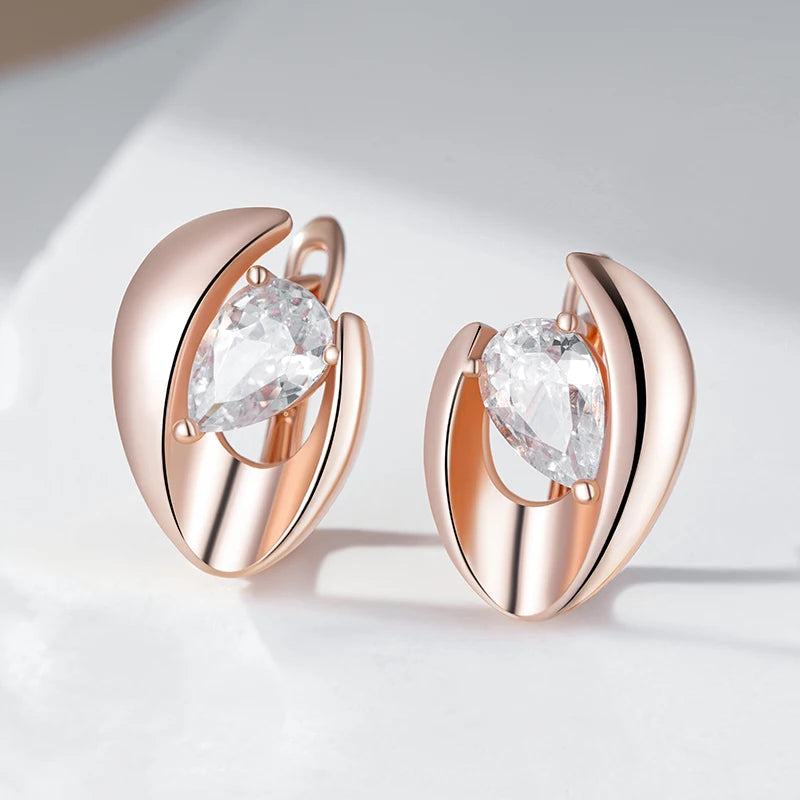 Natural zircon jewelry set including a ring, earrings, and necklace for women, featuring elegant designs by Legacy Magics.