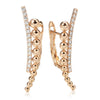 High Quality Daily Fancy Gold Colour Earrings 070