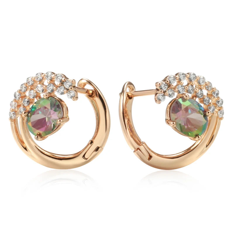 High Quality Daily Fancy Gold Colour Earrings 003