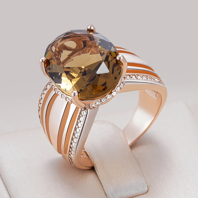 Natural zircon jewelry set including ring, earrings, and necklace for women, featuring elegant designs by Legacy Magics.