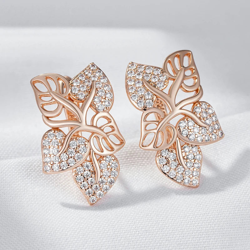 High Quality Daily Fancy Gold Colour Earrings 053