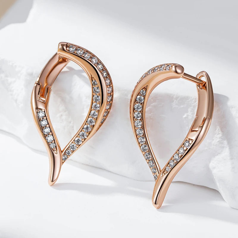 High Quality Daily Fancy Gold Colour Earrings 001