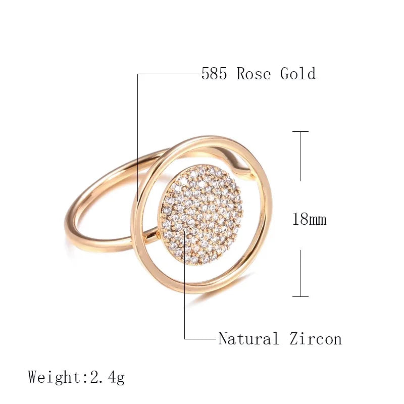 Luxury Full Shiny Natural Zircon Drop Earrings