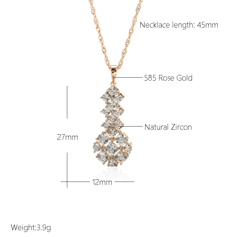 Fashion Natural Pendant Necklace