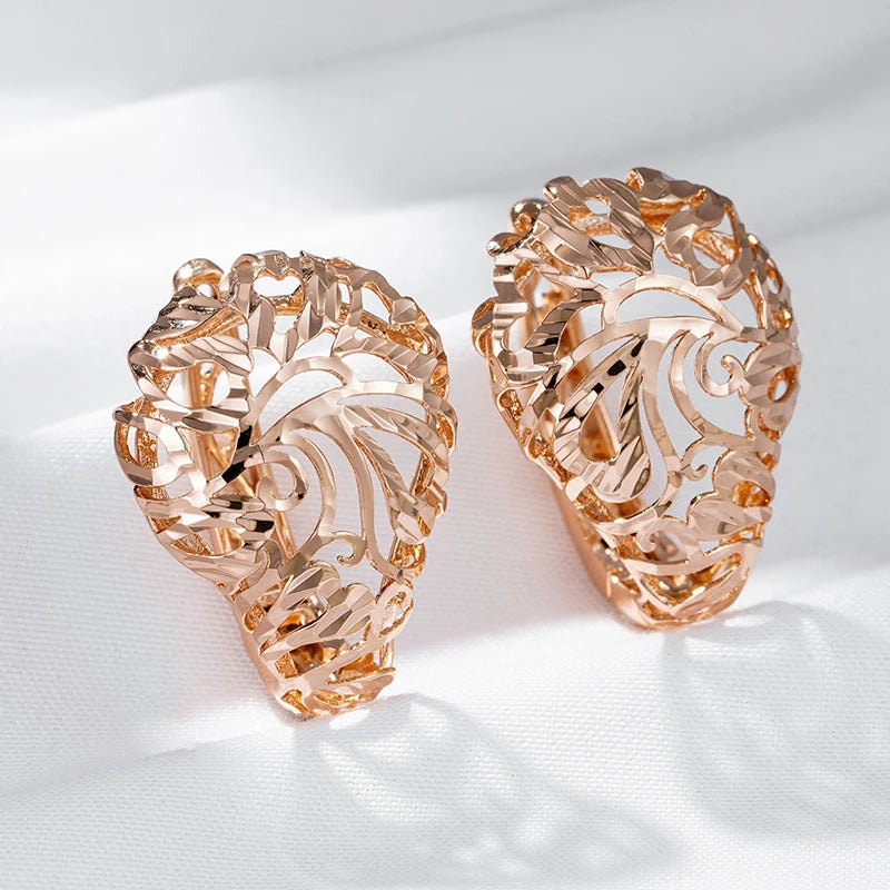 High Quality Daily Fancy Gold Colour Earrings 082