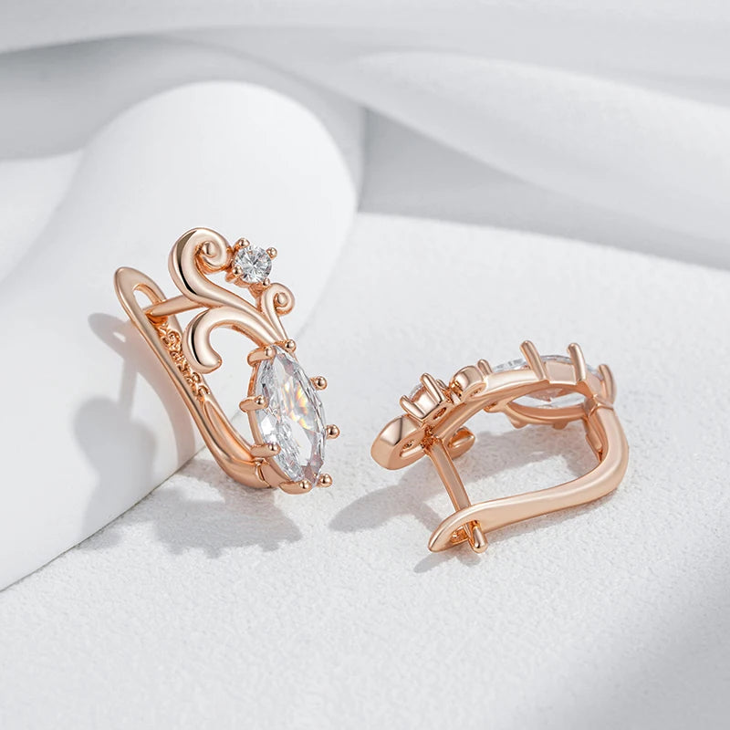 High Quality Daily Fancy Gold Colour Earrings 005