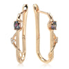 High Quality Daily Fancy Gold Colour Earrings 024