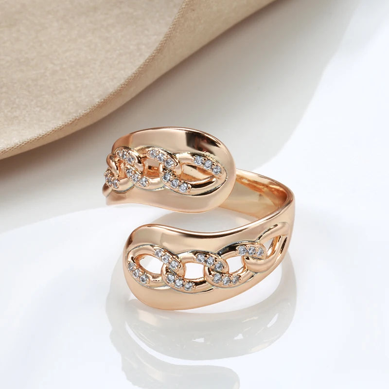 Best Luxury Shiny Gift Natural  Ring For Women 047