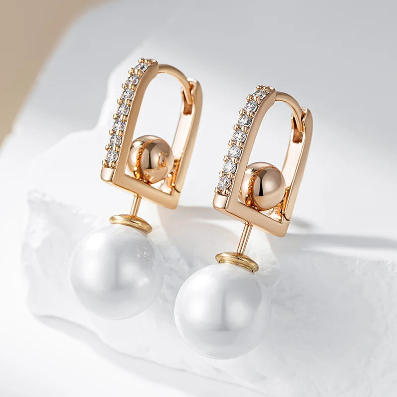 High Quality Daily Fancy Gold Colour Earrings 031