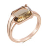 Trend Big Vintage Natural Glossy Metal Ethnic Bride Ring 065