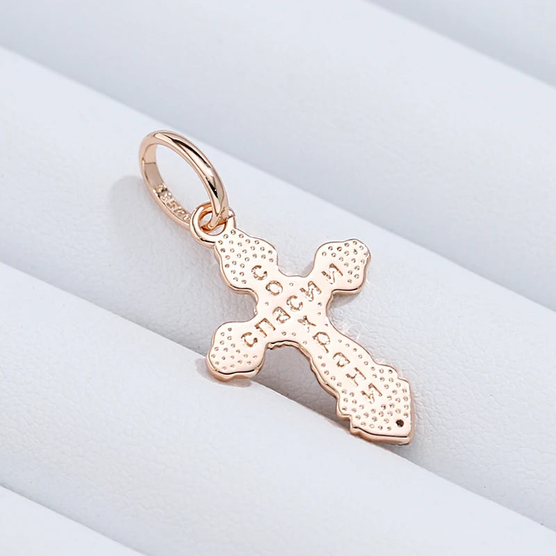 Luxury Cross Pendant Necklace