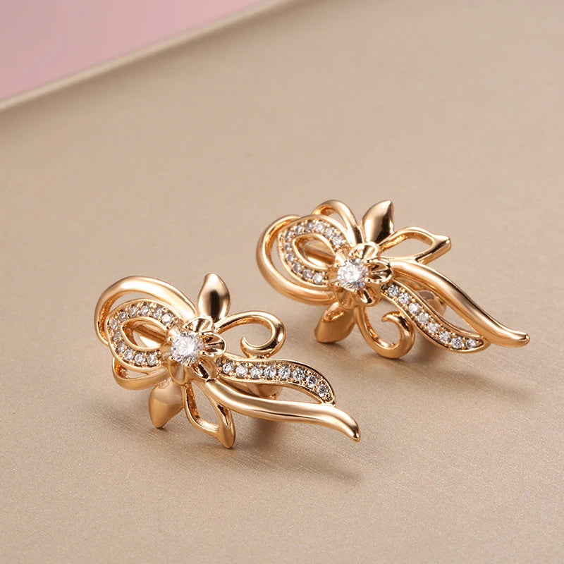 White Fancy 009 Copper Casual Jewel Set