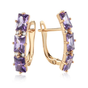 High Quality Daily Fancy Gold Colour Earrings 062