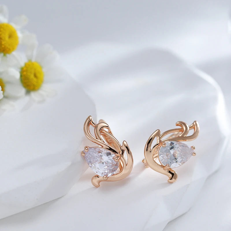 High Quality Daily Fancy Gold Colour Earrings 077