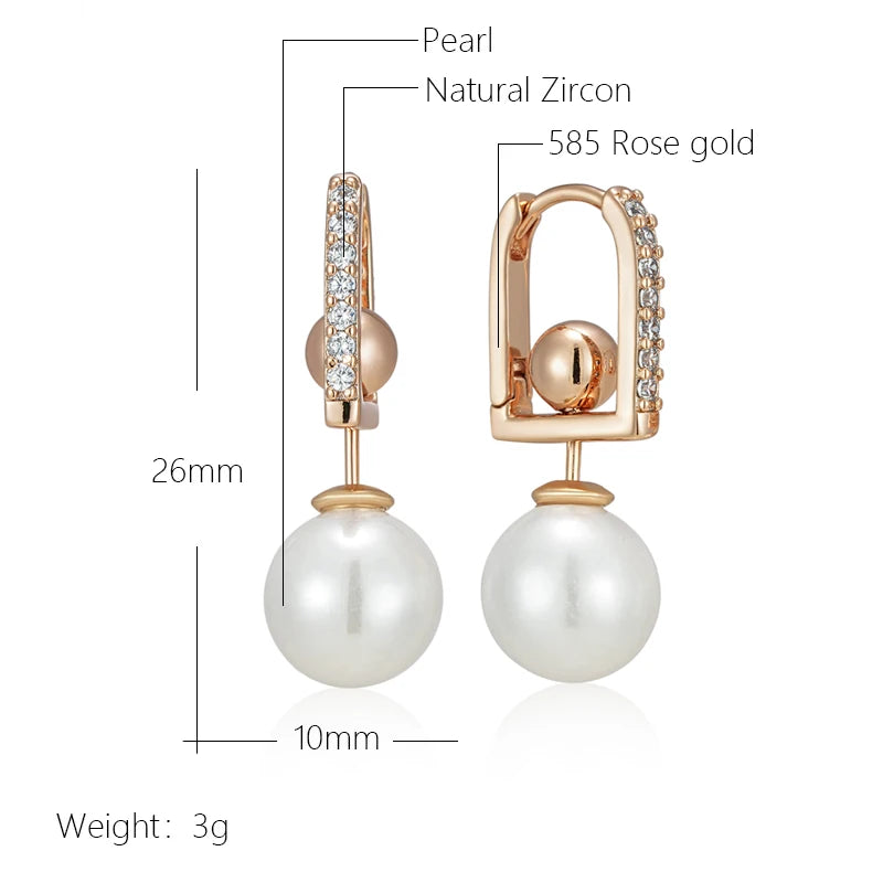 High Quality Daily Fancy Gold Colour Earrings 031