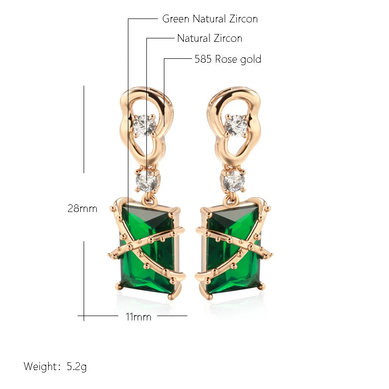 High Quality Daily Fancy Gold Colour Earrings 092