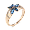 Best Luxury Shiny Gift Natural  Ring For Women 095