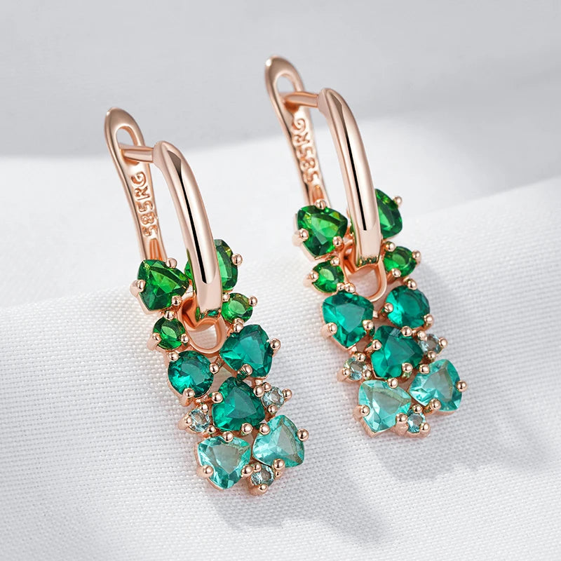 High Quality Daily Fancy Gold Colour Earrings 069
