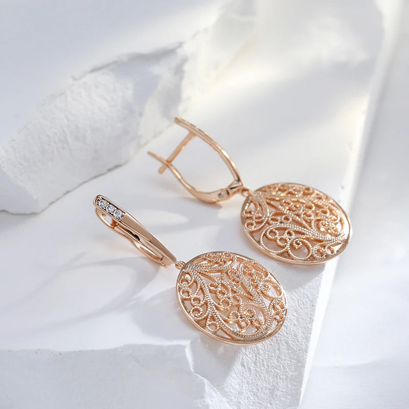 High Quality Daily Fancy Gold Colour Earrings 049