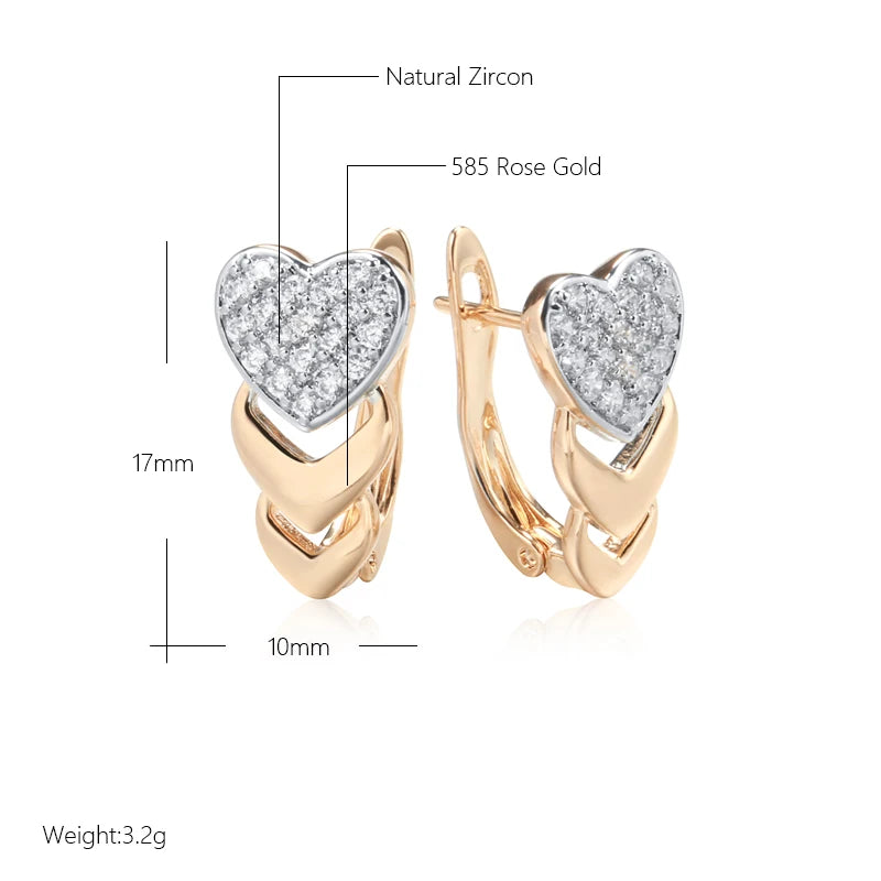 New Arrivals Micro-wax Inlay Drop Earrings