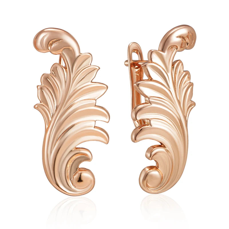 High Quality Daily Fancy Gold Colour Earrings 036
