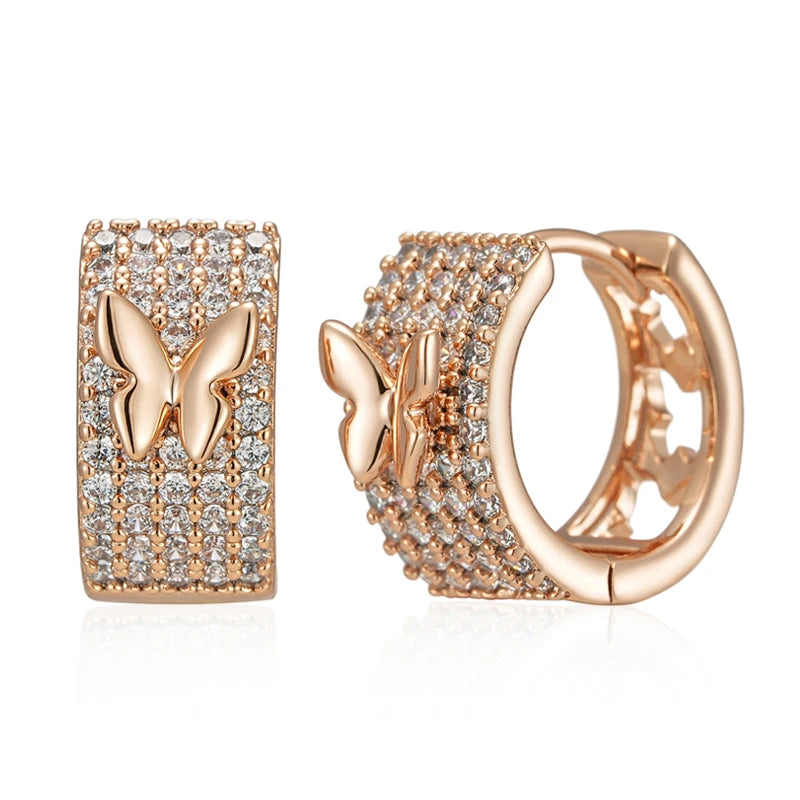 High Quality Daily Fancy Gold Colour Earrings 063