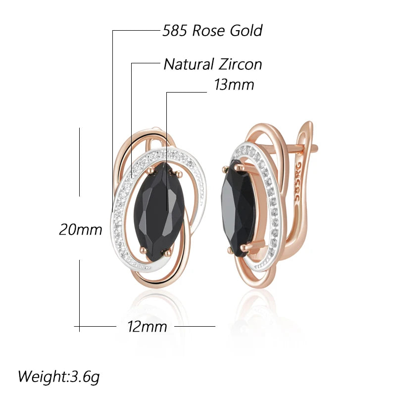 High Quality Daily Fancy Gold Colour Earrings 010