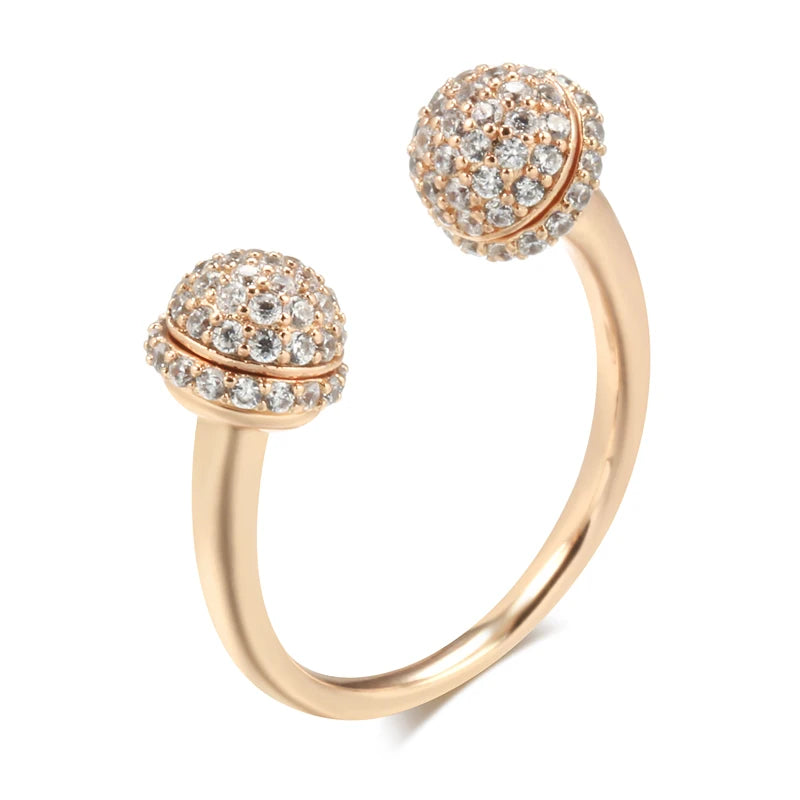 Best Luxury Shiny Gift Natural  Ring For Women 023