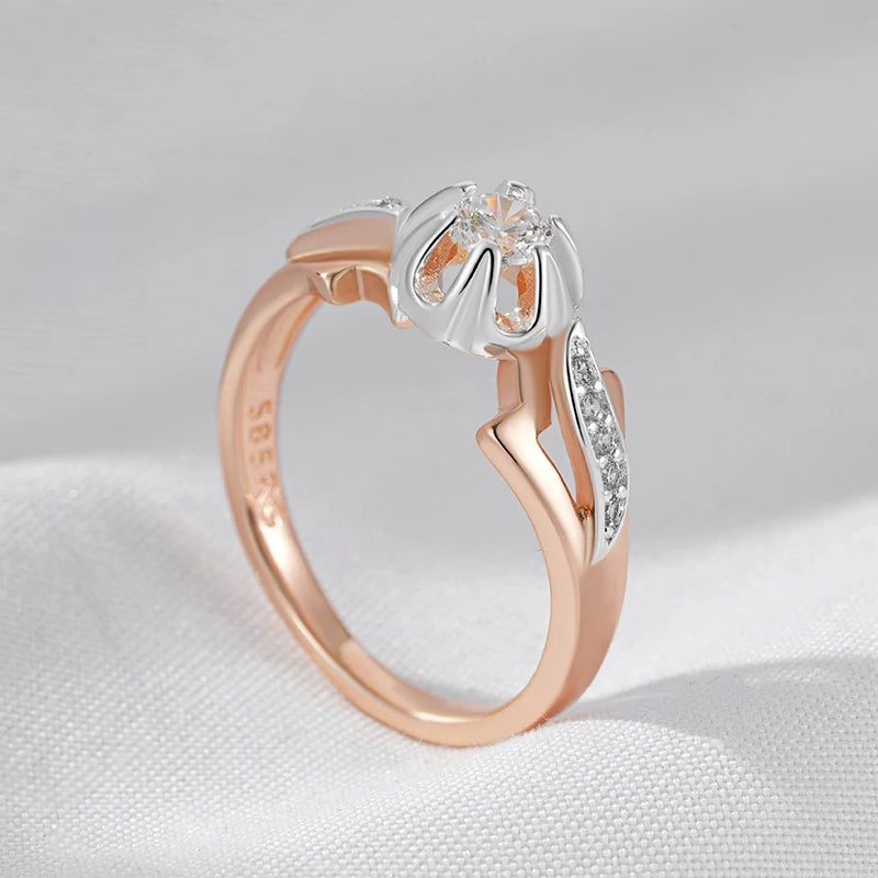 Best Luxury Shiny Gift Natural  Ring For Women 084