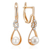High Quality Daily Fancy Gold Colour Earrings 086