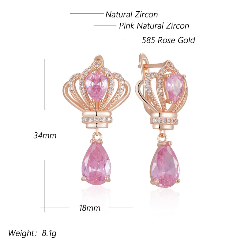 High Quality Daily Fancy Gold Colour Earrings 099
