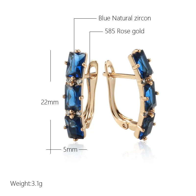 High Quality Daily Fancy Gold Colour Earrings 062