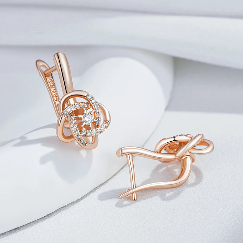 Unique Geometry Cross Colour Ethnic Bride Drop Earrings