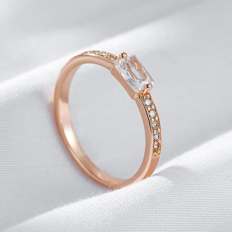 Best Luxury Shiny Gift Natural  Ring For Women 015