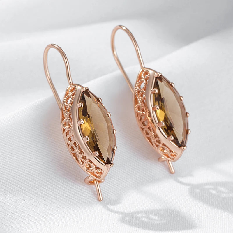 High Quality Daily Fancy Gold Colour Earrings 019
