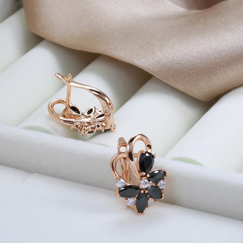 White Fancy 023 583 Rose Gold Casual Jewel Set