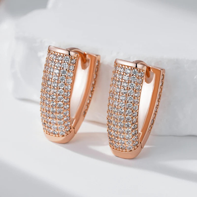 High Quality Daily Fancy Gold Colour Earrings 073