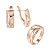 White Fancy 030 583 Rose Gold Casual Jewel Set