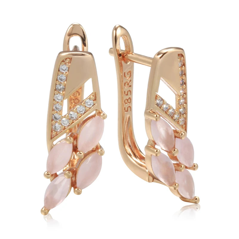 High Quality Daily Fancy Gold Colour Earrings 076