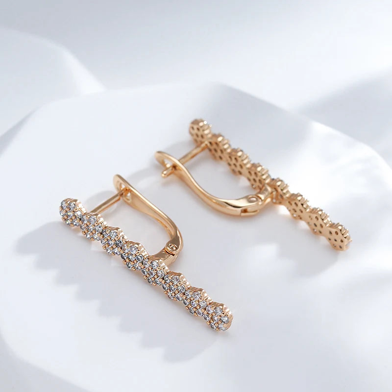 High Quality Daily Fancy Gold Colour Earrings 083