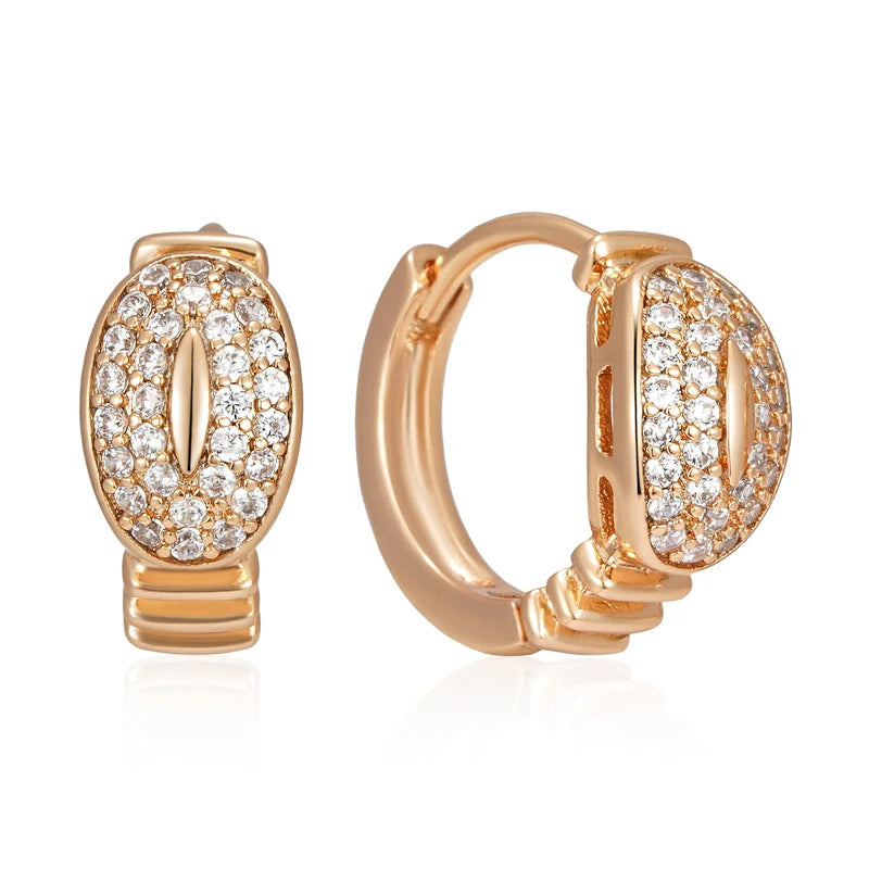 High Quality Daily Fancy Gold Colour Earrings 047