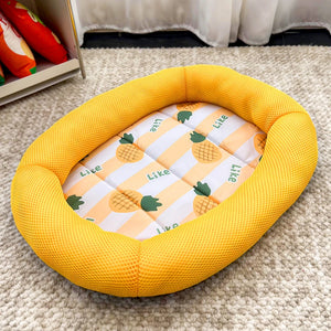New Summer Cooling Pet Cat Bed Cushion Ice Pad Dog Sleeping Square Mat for Puppy Dogs Cats Pet Kennel Top Quality Cool Cold